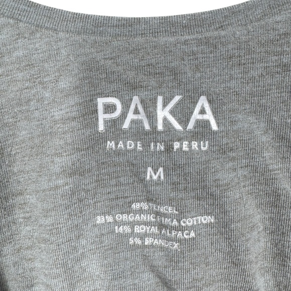 PAKA W Essential Scoop Bralette, Forage, Size M - Picture 4 of 7